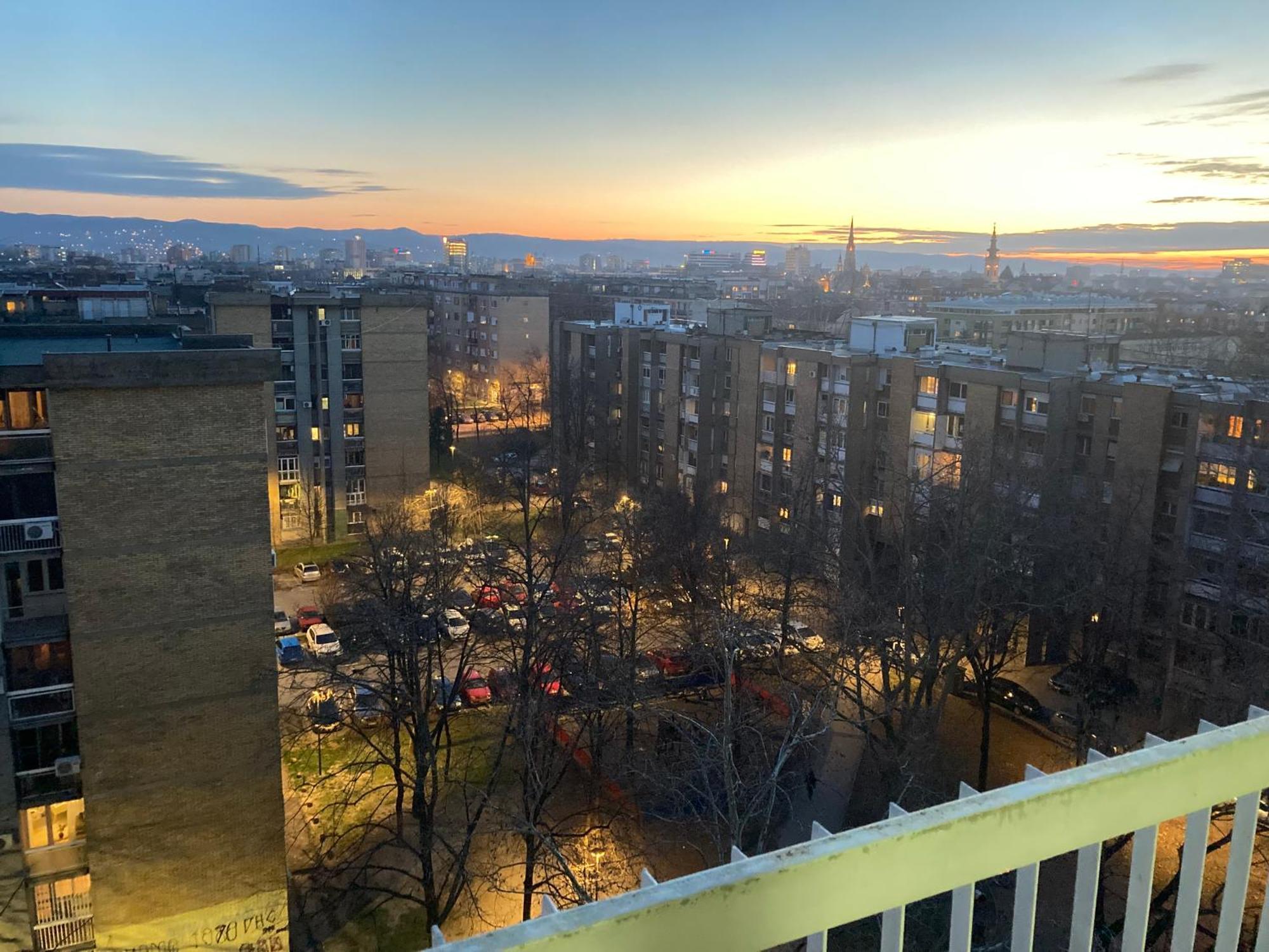 Apartman Bane 021 With A View Novi Sad Eksteriør bilde